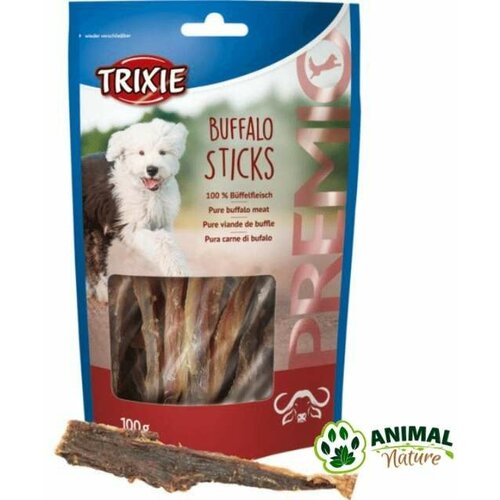 Trixie sušeno meso bizona proteinske poslastice za pse Slike