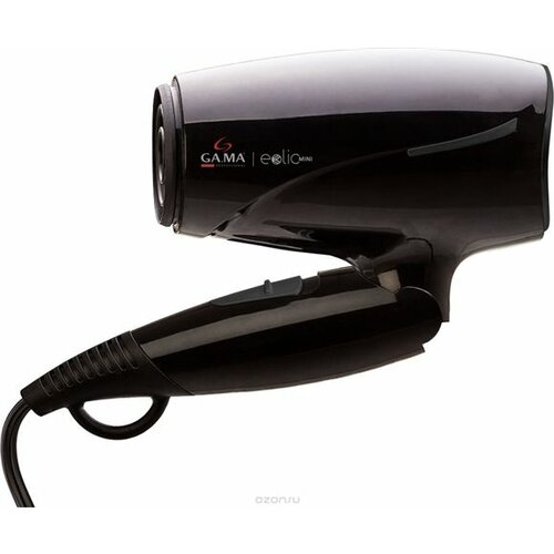 Gama Professional Eolic Mini GH0201, 1600W putni, Crni fen za kosu Slike