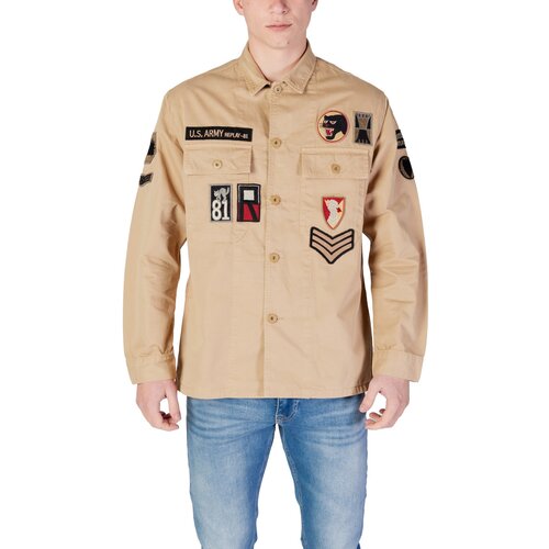 Replay Srajce z dolgimi rokavi M8445A.000.85172 Bež Cene