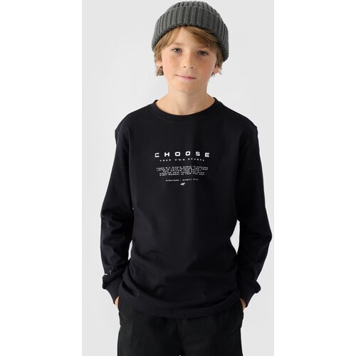 4f Long Sleeve T-Shirt For Boy With Print Regular JWAW24TLO Cene
