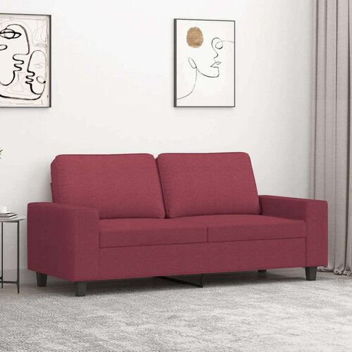  Dvosjed od tkanine crvena boja vina 140 cm Cijene