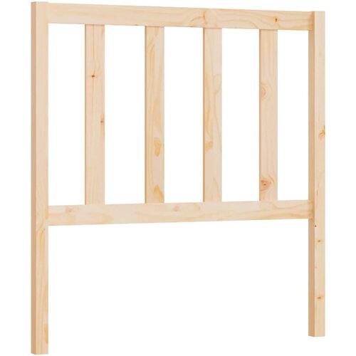 Maison Chic posteljno vzglavje - vzglavna omarica - nočna omarica 96x4x100 cm trdna borovina, (21704419) Slike