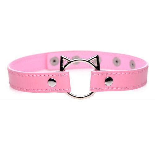 Master Series Choker Kinky Kitty, roza Slike