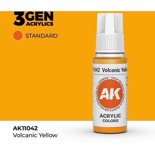AK Interactive Volcanic Yellow 17ml - 3rd Gen Akrilna Boja AK11042 Cene