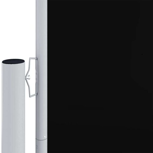 VidaXL Uvlačiva bočna tenda crna 180 x 1200 cm Slike