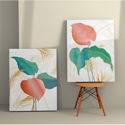 Wallity Zidna dekoracija 2KNV4338, 70 x 100cm, 2 komada Cene