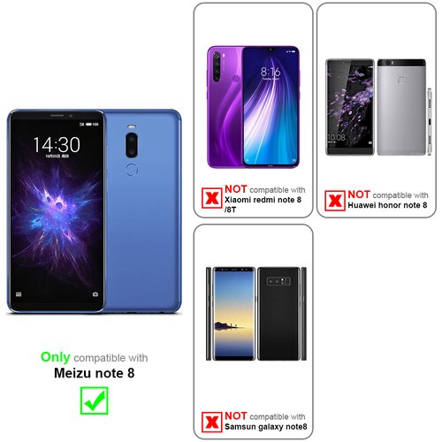  case, združljiv z meizu v svetlo sivo rjavi barvi - za&amp;scaron;čitni pokrov z magnetnim zapiranjem, stoječo funkcijo in režo za kartico, (20570284) Slike