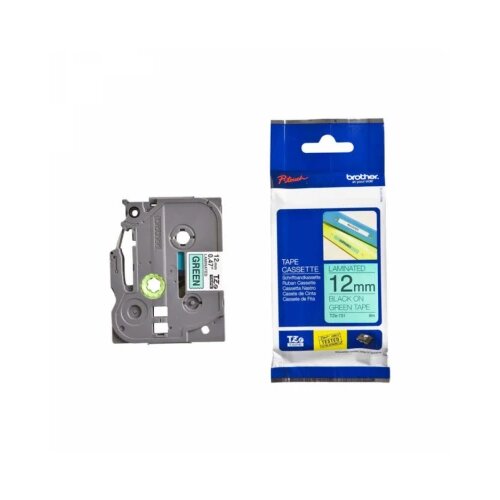 Brother TZe-731 crna na zeleno 12mm Cene