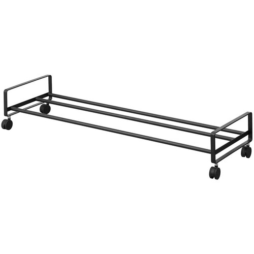 YAMAZAKI Crni metalni stalak za cipele 83,5x14,5x27,5 cm Tower – Cijene