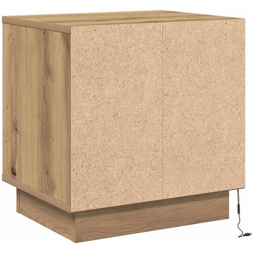  Noćni ormar S LED lampica Umjetnički hrast 44 x 34,5 x 45 cm Slike