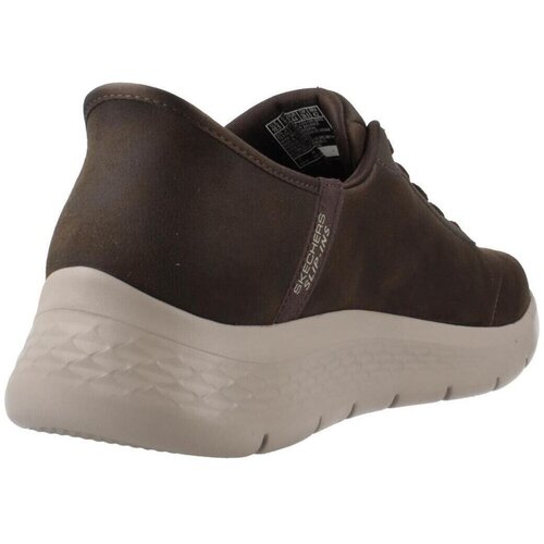 Skechers Modne superge SLIP - INS GO WALK FLEX - SMOOT Kostanjeva Slike