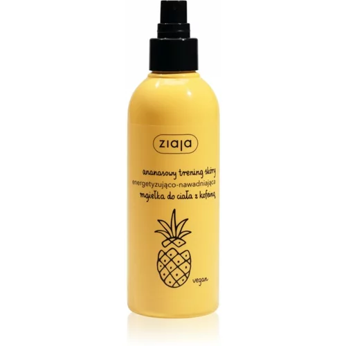 Ziaja pineapple osvježavajući i hidratantni sprej za tijelo 200 ml za žene