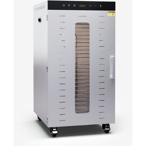 Klarstein MasterJerky 350, sušilnik, moč 2 000 V, temperaturno območje 30 - 90 °C, 24-urni časovnik, nerjaveče jeklo Cene