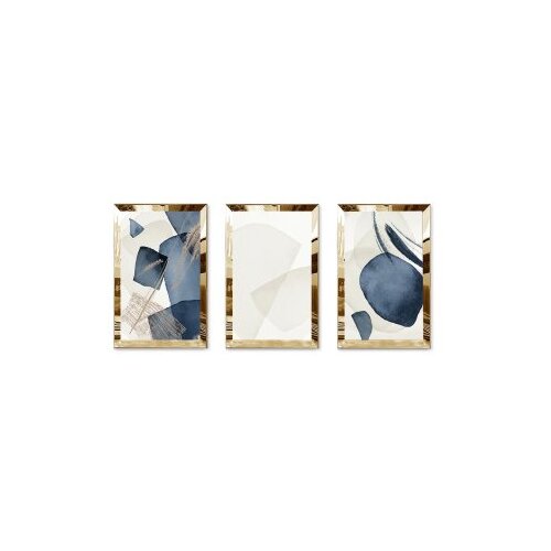WALLXPERT Slika Huhu396, 40x60 cm, 3 dijela Cijene