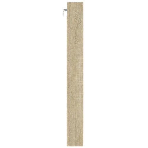  Vitrina boja hrasta sonome 100x8,5x75 cm konstruirano drvo Slike