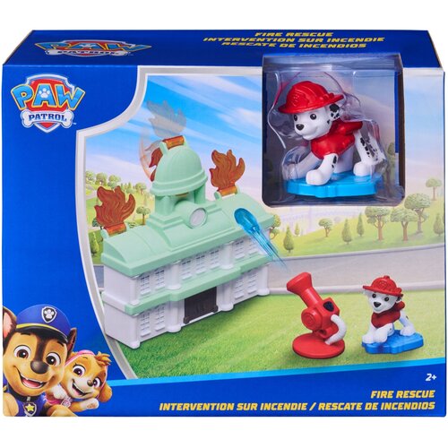 Spin Master Paw Patrol: Fire Rescue gasilski igralni set s figurico Marshall &amp;ndash; Slike