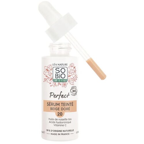 LÉA NATURE SO BiO étic Perfect - toniran serum - n&deg;20 Beige Dor&eacute; Cene