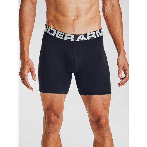 Under Armour Boxers UA Charged Cotton 6in 3 Pack-BLK - Men Cene