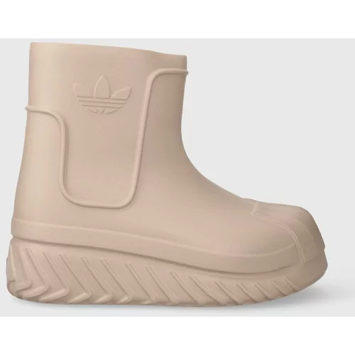 Adidas Gumene čizme Adifom Superstar Boot za žene, boja: bež, ID4280