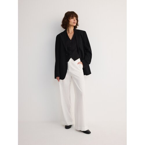 Reserved LADIES` TROUSERS - bijela Cene