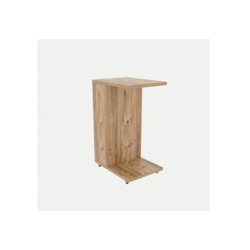 Hanah home Klub sto Filinta, 30x63x40 cm, Hrast Slike