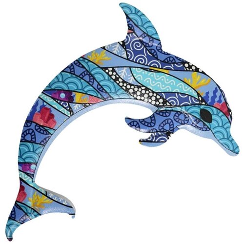 Signes Grimalt Kipci in figurice Stenski Okras Delfin Modra Slike