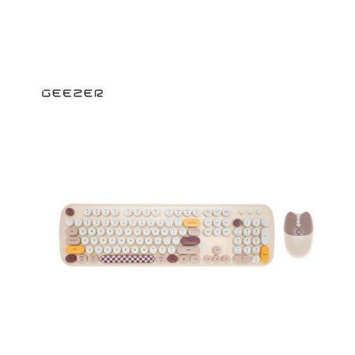 Geezer Zero set tastatura i miš off white ( SMK-648M3AGWH ) Slike