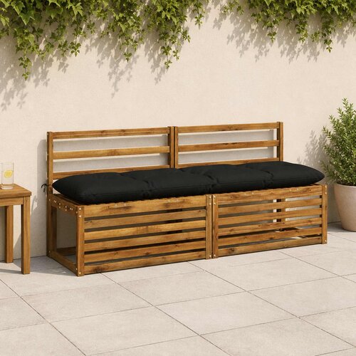  Jastučić za klupu VIANEN 100% poliester Crna 160 x 40 x 12 cm Cijene