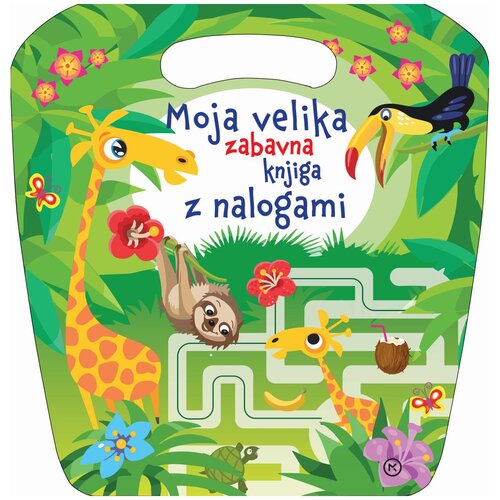 Mladinska Knjiga Moja velika zabavna knjiga z nalogami (zelena) Slike