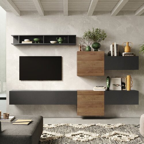 LC Mobili Sodobna vise�a TV stena s policami INFINITY 2.0 900022-LVMR Cene
