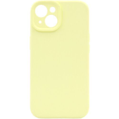 Chameleon Silikonski ovitek (liquid silicone) za Apple iPhone 15 Plus, Soft, pastelno rumena Cene