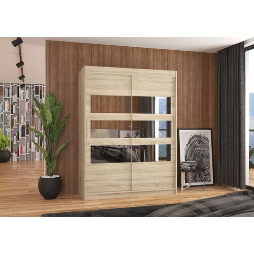  Klizni ormar Florento (150 cm)-Sonoma hrast Slike