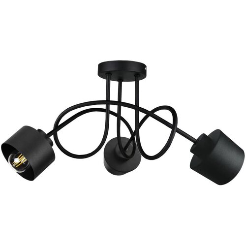  Plafonski luster SIMPLY BLACK 3xE27/60W/230V Cene