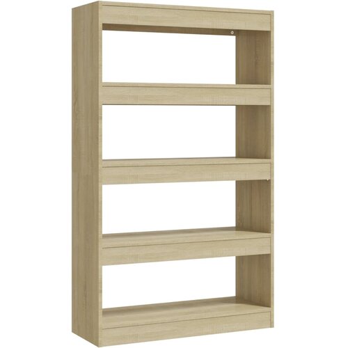 Maison Chic Knjižna omara - Knjižni regal sonoma hrast 80x30x135 cm iverna plošča, (21725698) Cene