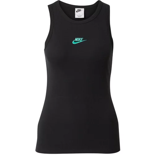 Nike Sportswear Top menta / crna