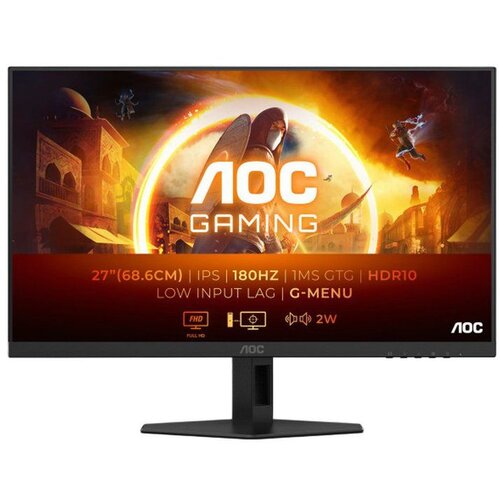 AOC Monitor 27'' 27G4XE FAST IPS 180Hz 0.5ms Black-Red Cene
