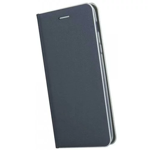  Premium preklopna torbica iPhone 11 Pro - modra s srebrnim robom