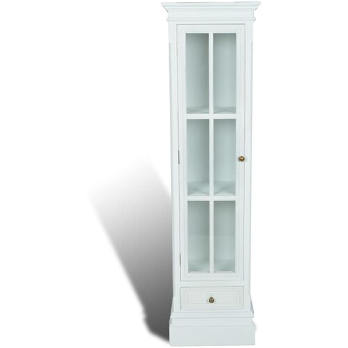 Maison Chic Elegantna Knjižna omara - Knjižni regal s 3 policami bela iz lesa, (21724591) Cene