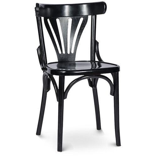 DOMMI Trpezarijska stolica Bentwood 003, Crna Cene