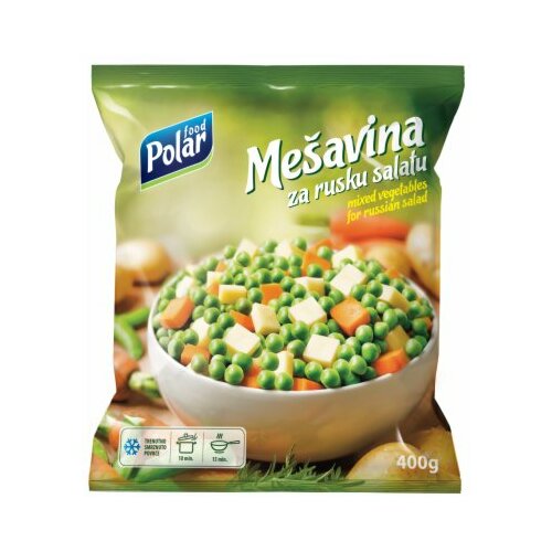 Polar Food mešavina za rusku salatu 400g kesa Cene