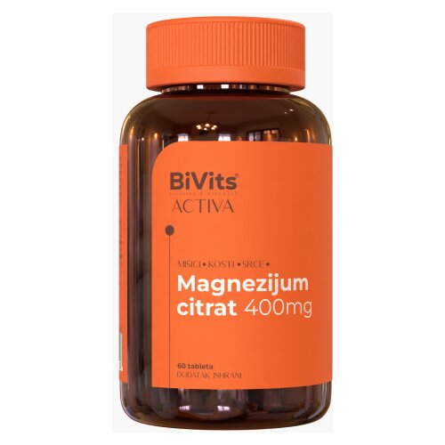 BiVits magnezijum citrat 400 mg Cene