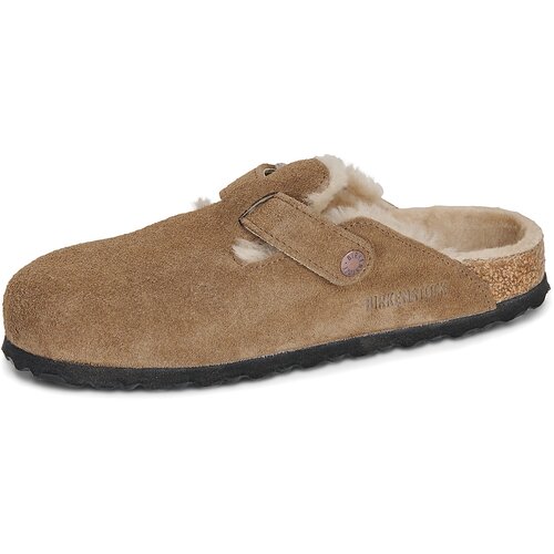 Birkenstock Cokli Boston Shearling Kostanjeva Slike