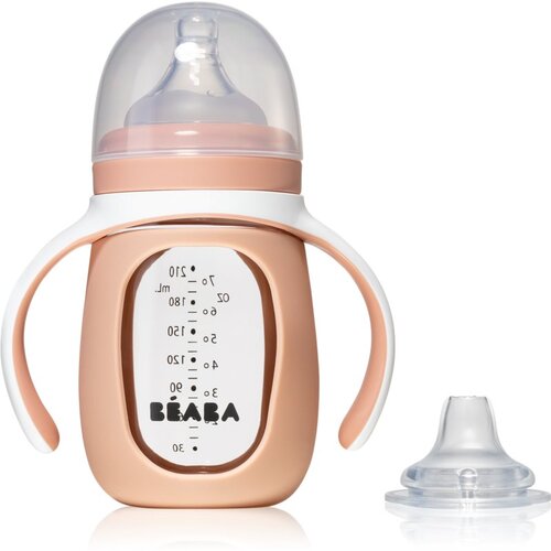 Beaba Learning bottle 3 in 1 learning bottle dječja bočica 3 u 1 Old pink 210 ml Cijene
