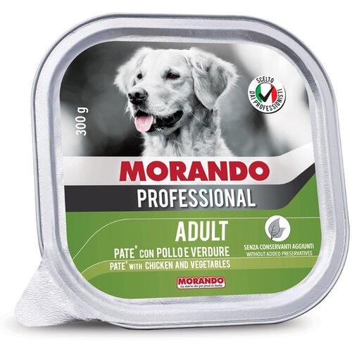 Morando Professional Prof Adult Pate Pi&amp;scaron;čanec in zelenjava 300g alu-pak Slike