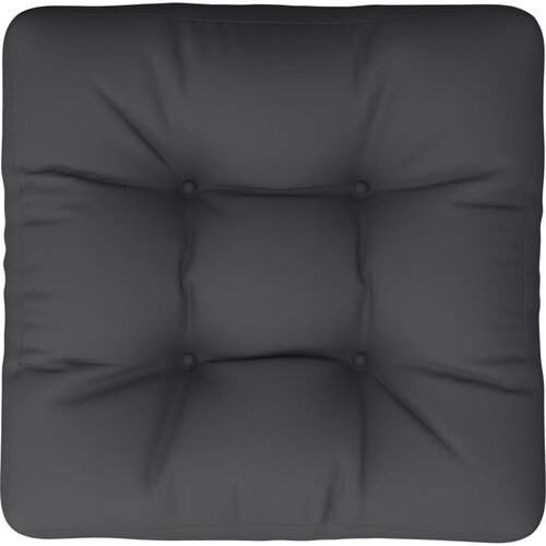  Jastuk za palete crni 58 x 58 x 10 cm od tkanine Slike