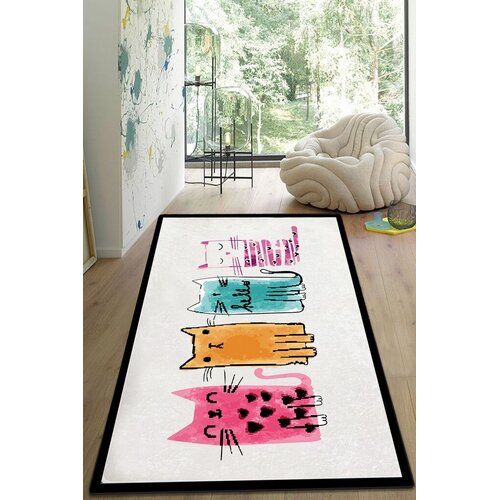 Conceptum Hypnose Carpet Baby Cats, 80x150cm, šareni Cene