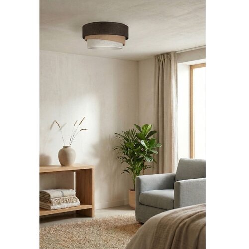 Brilagi plafonsko svetlo trio 1xE27/60W/230V &amp;oslash; 40 cm braon/bež/bela Slike