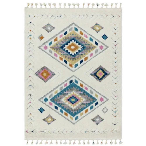 Asiatic Carpets Bež preproga Rhombus, 160 x 230 cm