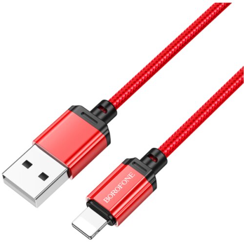  USB kabal 1m BOROFONE BX87 Sharp charging data iPhone/lightning red Cene