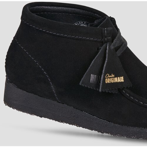 Clarks Wallabee Boot. Crna Slike